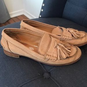 Coach leather loafers